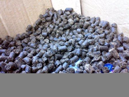 pellet z łuski słonecznika